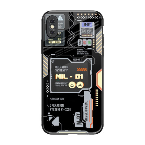 Exposed Parts Glossy Case for iPhone XS
