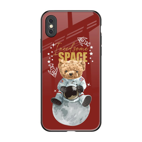 Astronaut Bear Glossy Case for iPhone XS