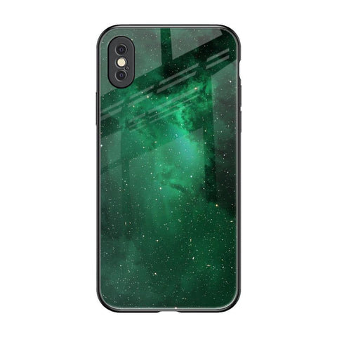 Emerald Firefly Glossy Case For iPhone XS