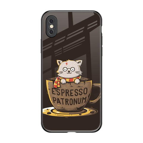 Tea With Kitty Glossy Case For iPhone XS