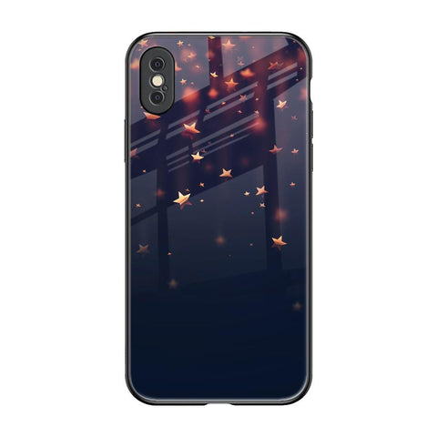 Falling Stars Glossy Case For iPhone XS