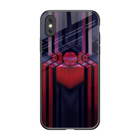 Super Art Logo Glossy Case For iPhone XS