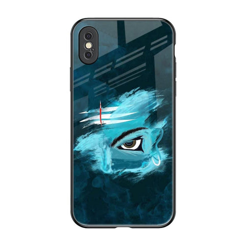 Power Of Trinetra Glossy Case For iPhone XS