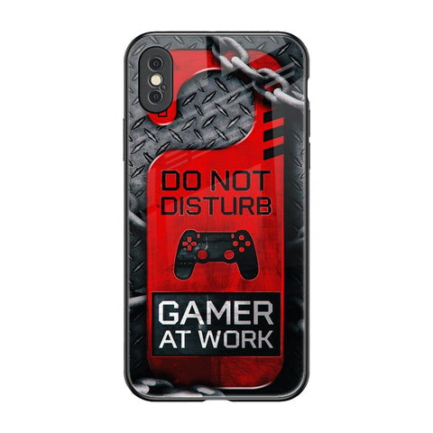 Do No Disturb Glossy Case For iPhone XS