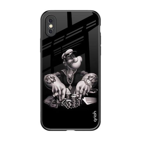 Gambling Problem Glossy Case For iPhone XS