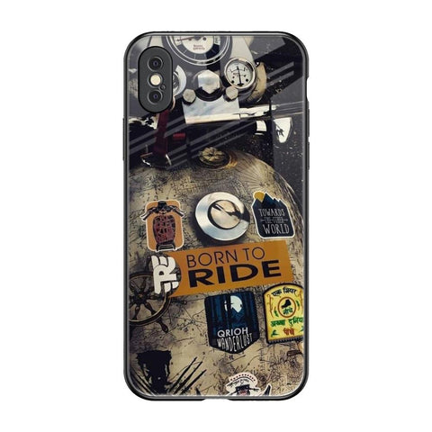 Ride Mode On Glossy Case for iPhone XS
