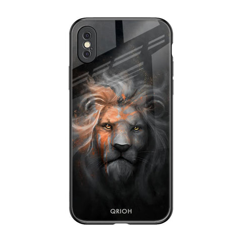 Devil Lion Glossy Case for iPhone XS