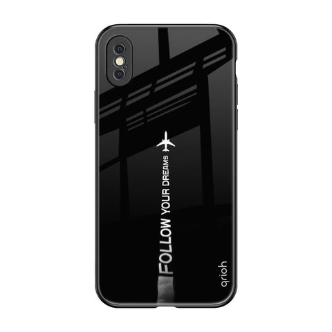 Follow Your Dreams Glossy Case for iPhone XS