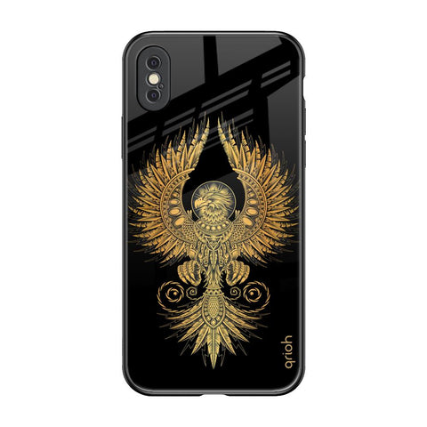 Mythical Phoenix Art Glossy Case for iPhone XS