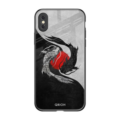 Japanese Art Glossy Case for iPhone XS