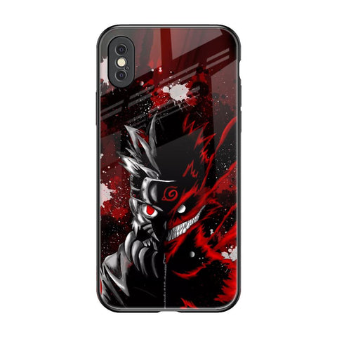 Dark Character Glossy Case for iPhone XS