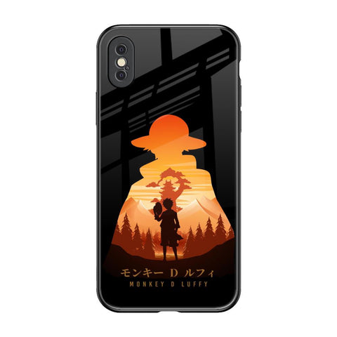 Luffy One Piece Glossy Case for iPhone XS