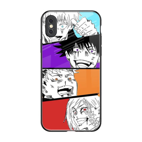 Anime Sketch Glossy Case for iPhone XS