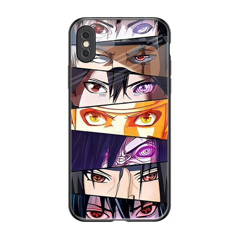 Anime Eyes Glossy Case for iPhone XS