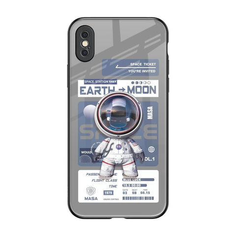 Space Flight Pass Glossy Case for iPhone XS