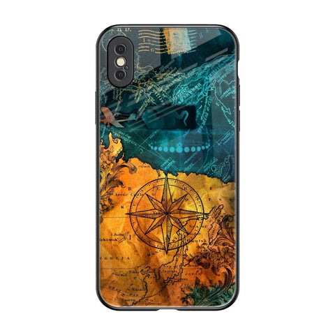 Architecture Map Glossy Case for iPhone XS