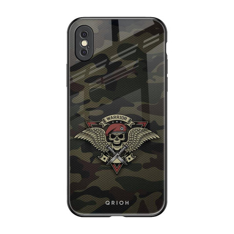 Army Warrior Glossy Case for iPhone XS