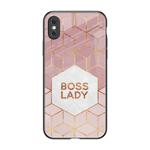 Boss Lady Glossy Case for iPhone XS