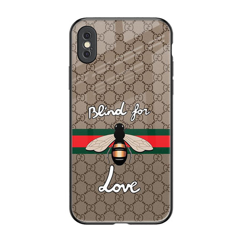 Blind For Love Glossy Case for iPhone XS