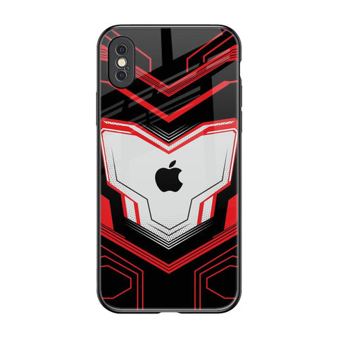 Quantum Suit Glossy Case For iPhone XS