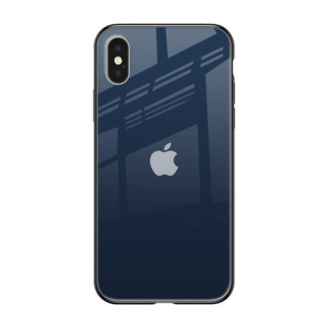 Overshadow Blue Glossy Case For iPhone XS