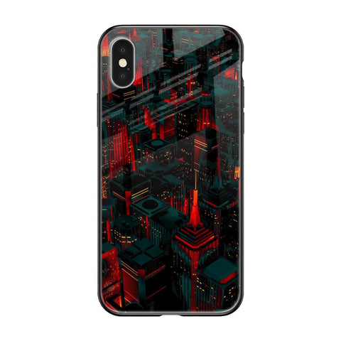 City Light Glossy Case For iPhone XS