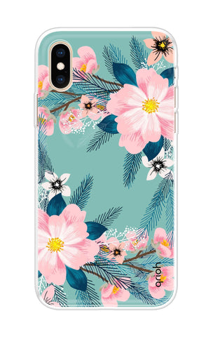 Wild flower Soft Cover for iPhone XS