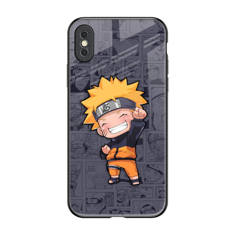 Orange Chubby Glossy Case for iPhone XS Max