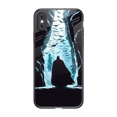 Dark Man In Cave Glossy Case for iPhone XS Max