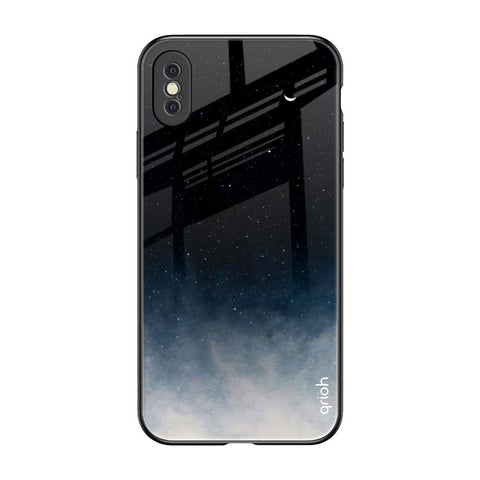 Black Aura Glossy Case for iPhone XS Max