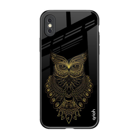 Golden Owl Glossy Case for iPhone XS Max