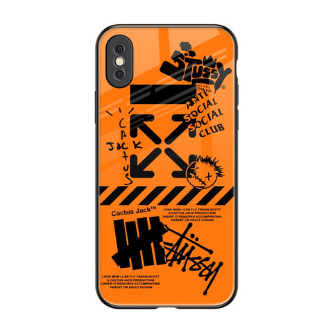 Anti Social Club Glossy Case for iPhone XS Max