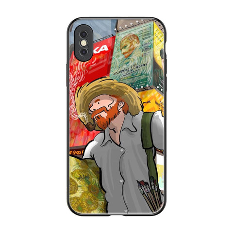 Loving Vincent Glossy Case for iPhone XS Max