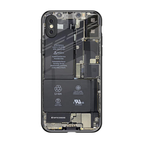 Skeleton Inside Glossy Case for iPhone XS Max