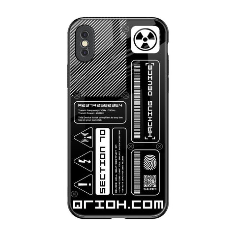 Futuristic Art Glossy Case for iPhone XS Max