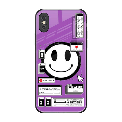 Code with Smile Glossy Case for iPhone XS Max
