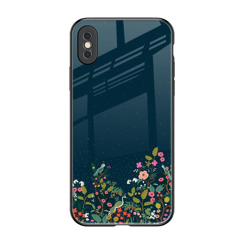 Small Garden Glossy Case For iPhone XS Max