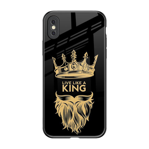 King Life Glossy Case For iPhone XS Max