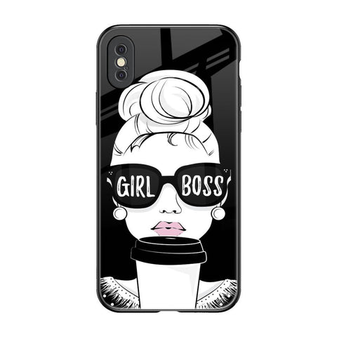 Girl Boss Glossy Case For iPhone XS Max