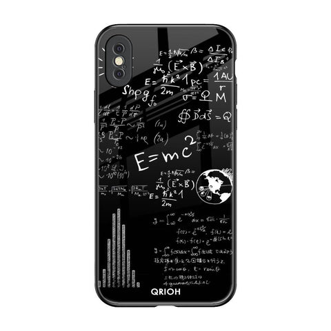 Funny Math Glossy Case for iPhone XS Max