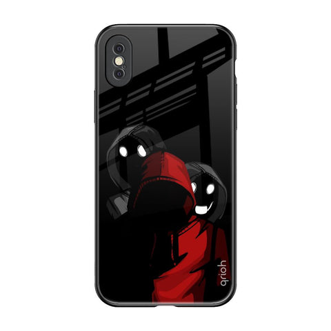 Shadow Character Glossy Case for iPhone XS Max