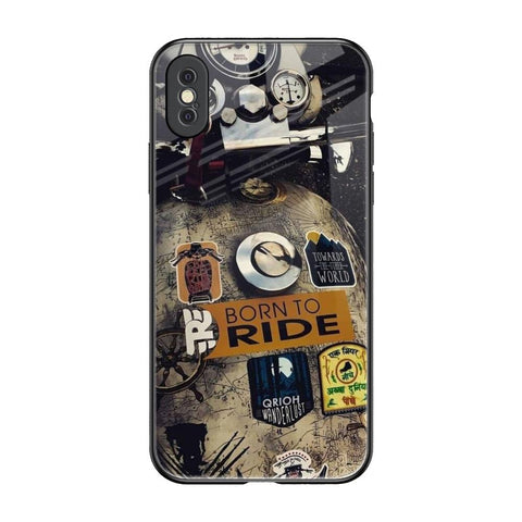 Ride Mode On Glossy Case for iPhone XS Max