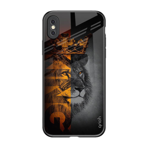 King Of Forest Glossy Case for iPhone XS Max