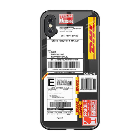 Cool Barcode Label Glossy Case For iPhone XS Max