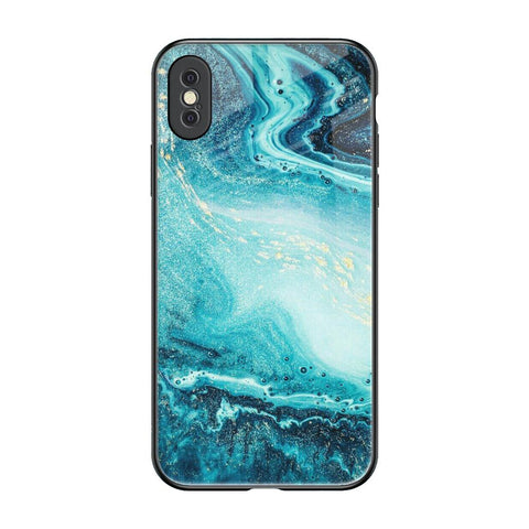 Sea Water Glossy Case for iPhone XS Max