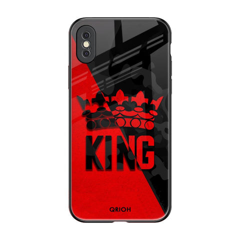 I Am A King Glossy Case for iPhone XS Max