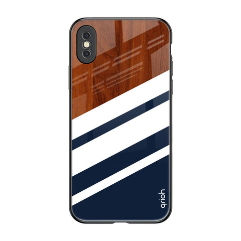 Bold Stripes Glossy Case for iPhone XS Max