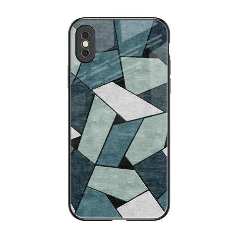 Abstact Tiles Glossy Case for iPhone XS Max