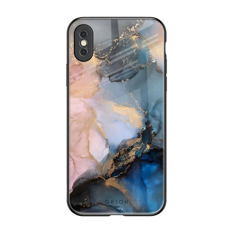 Marble Ink Abstract Glossy Case for iPhone XS Max