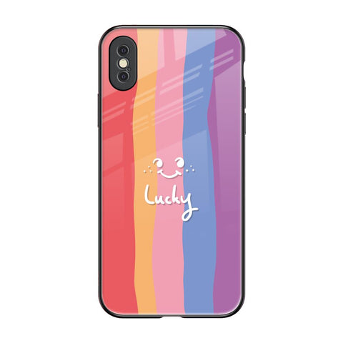 Lucky Abstract Glossy Case for iPhone XS Max